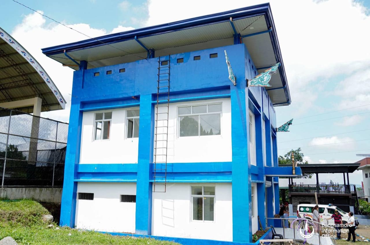 The three-storey police station in Amai Manabilang, unveiled in May 2023